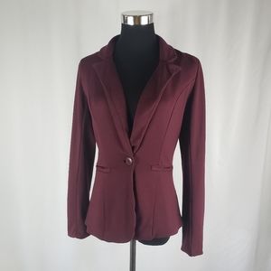BURGUNDY BLAZER